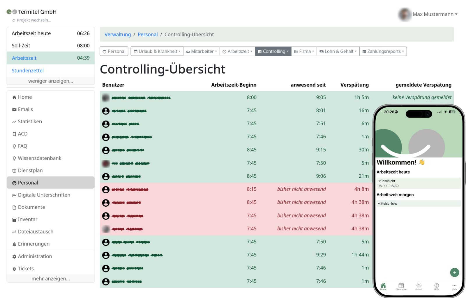 Termitool HR Screenshot